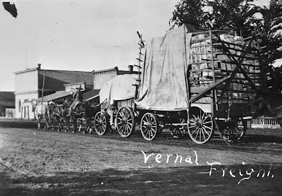 Vernal Utah Freight Wagon