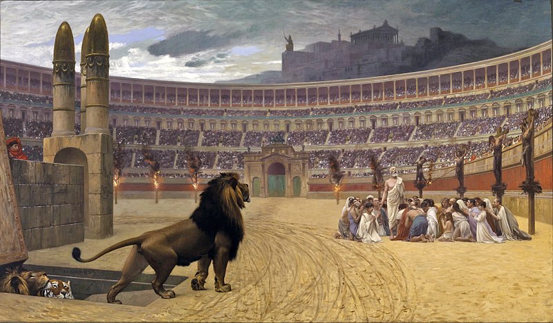 Cuántos cristianos se sacrificaron en el Coliseo en tiempos de Nerón? -  Historias de la Historia