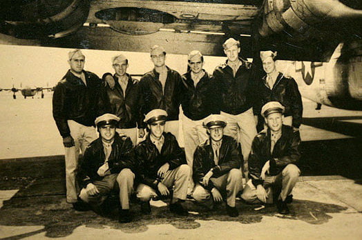 Tripulación del B-24 estrellado