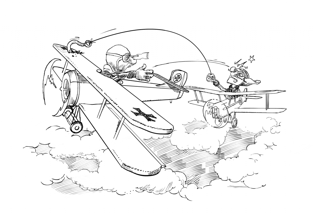 Primeros combates aéreos