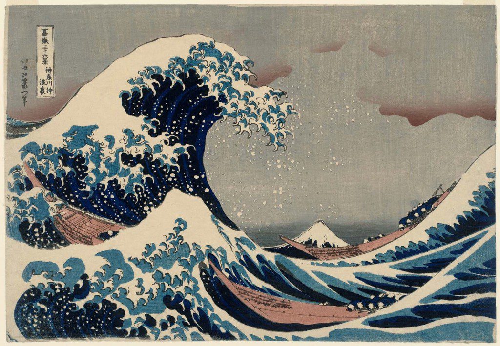 Ola de Kanagawa (Hokusai)