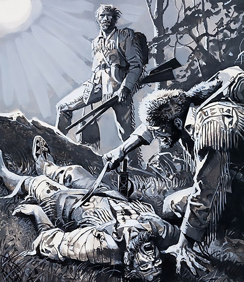 Hugh Glass abandonado