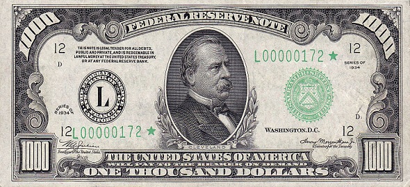 Billete Cleveland