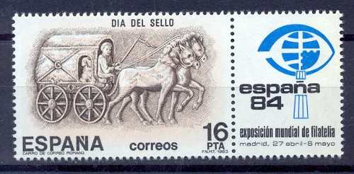 Sello Correos Cursus publicus