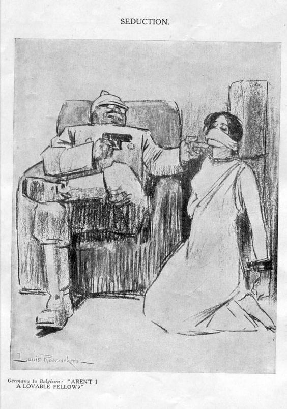 Louis Raemaekers -Seduction