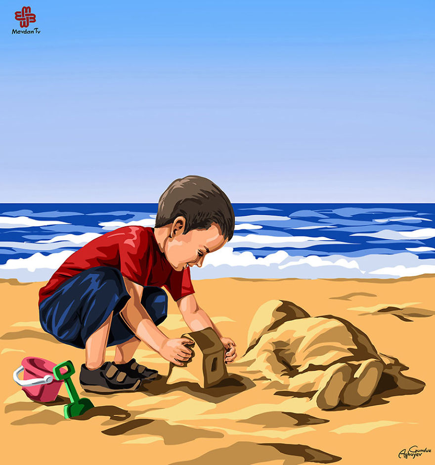 Aylan Kurdi - Gunduz