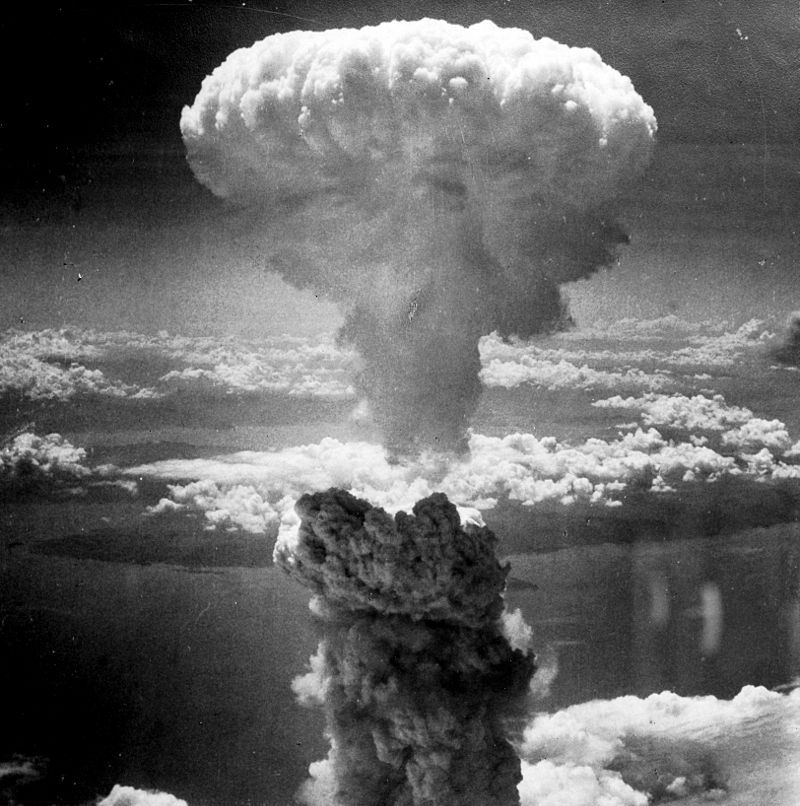 Explosión nuclear sobre Nagasaki