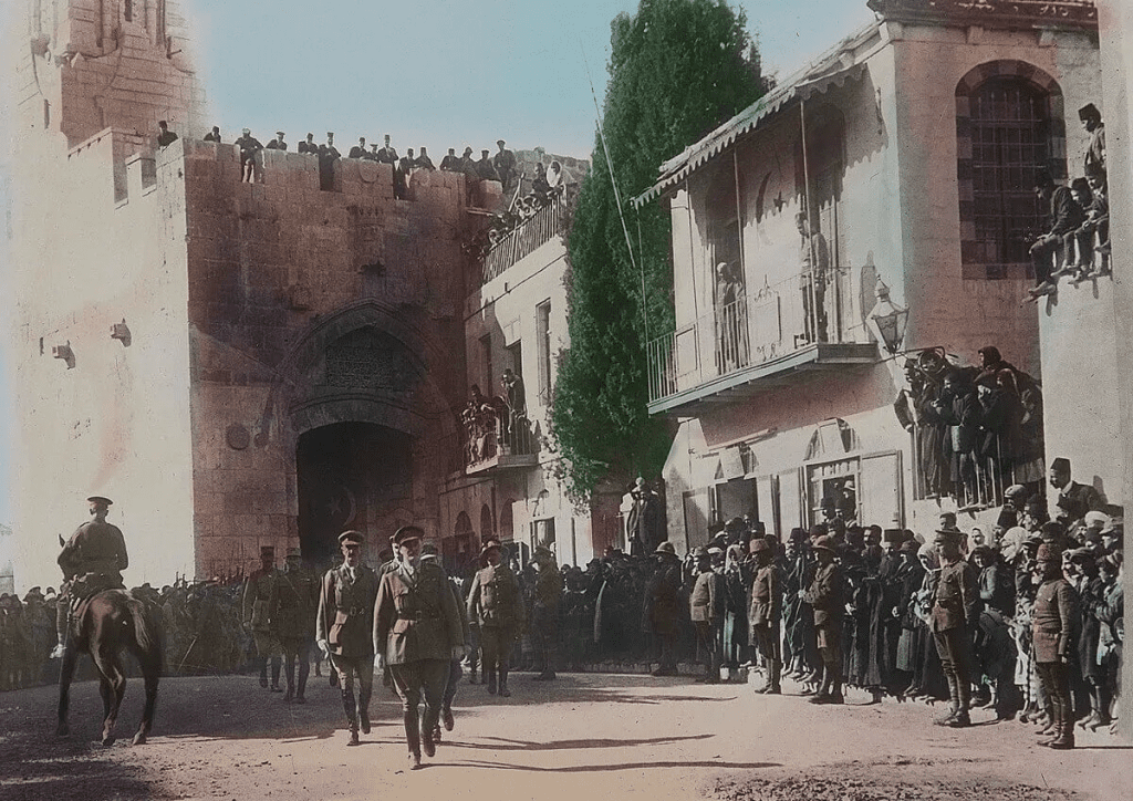 Allenby entra en Jerusalén